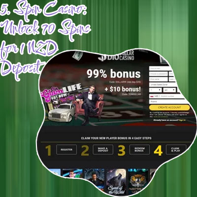 $10 deposit free spins nz